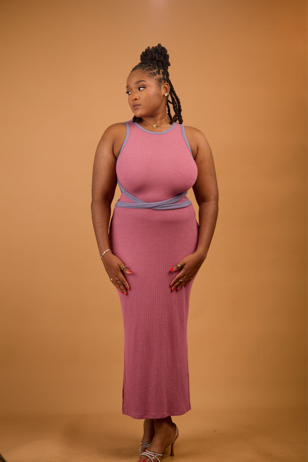 Salvia Dress